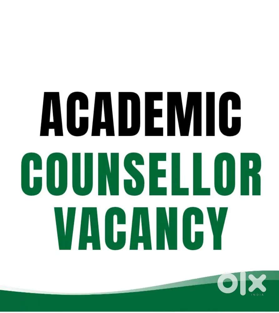 ACADEMIC COUNSELLOR VACANCY
