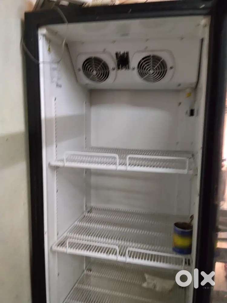 Western commercial glass fridge