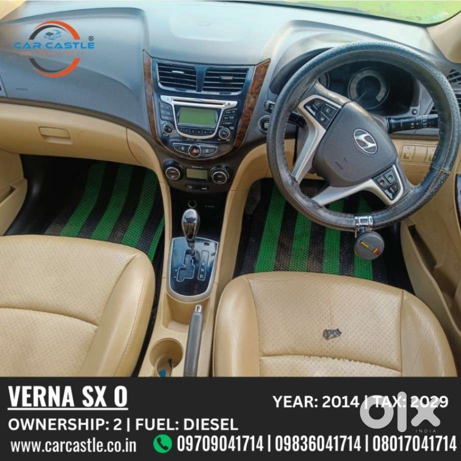 Hyundai Verna Sx Option, 2014, Diesel