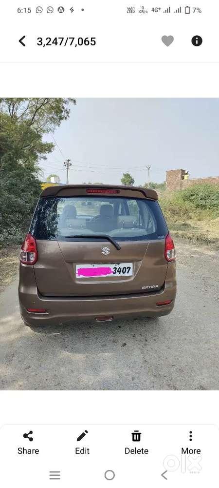 Maruti Suzuki Ertiga 2013 Petrol 87000 Km Driven