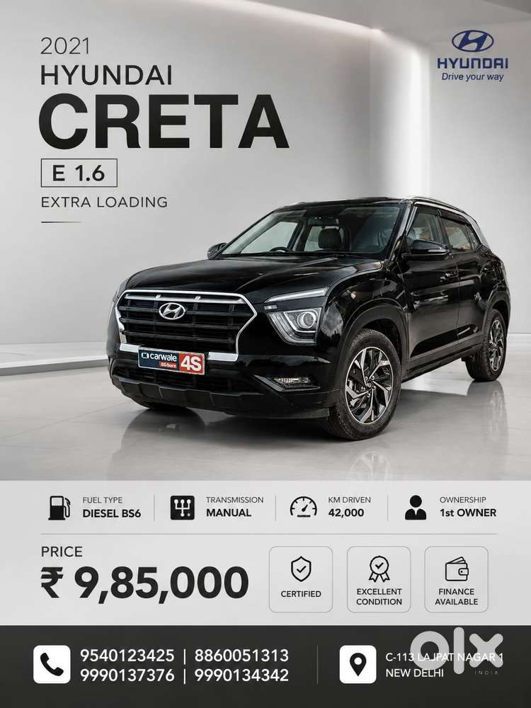 Hyundai Creta, 2021, Diesel