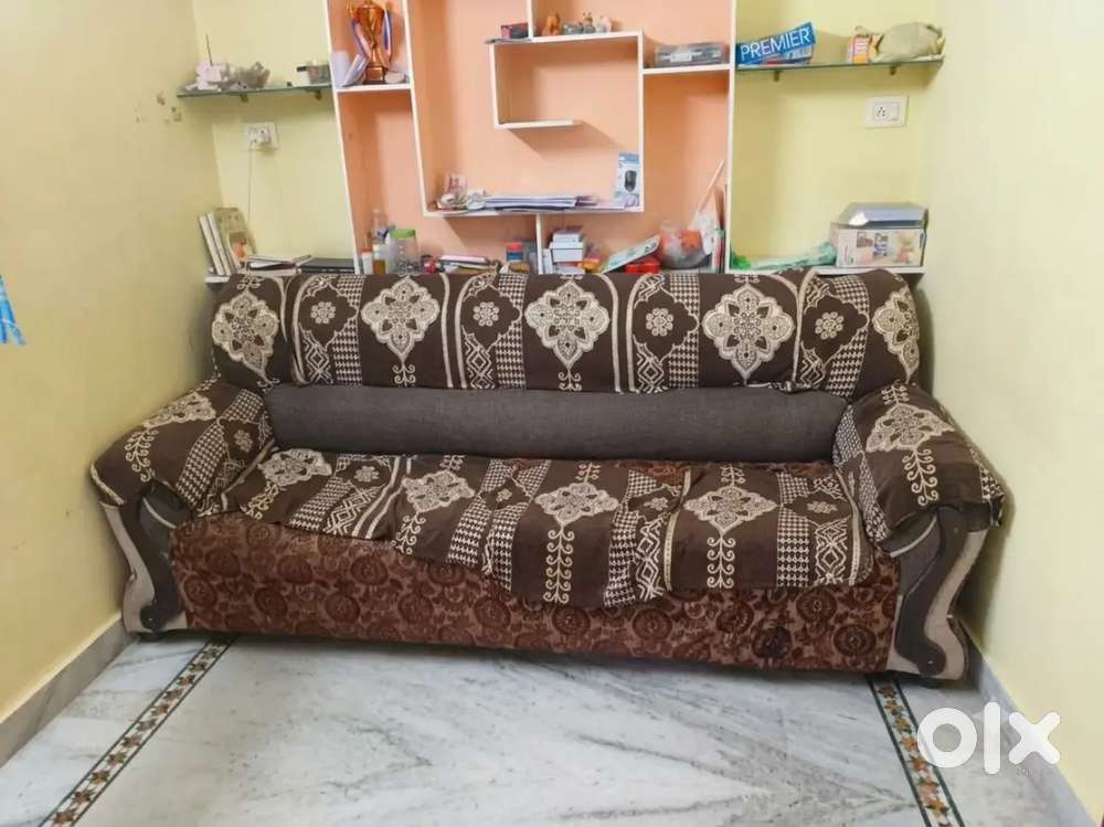 Wooden sofa