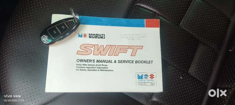 Maruthi Suzuki Swift Zxi+ Top End Model.