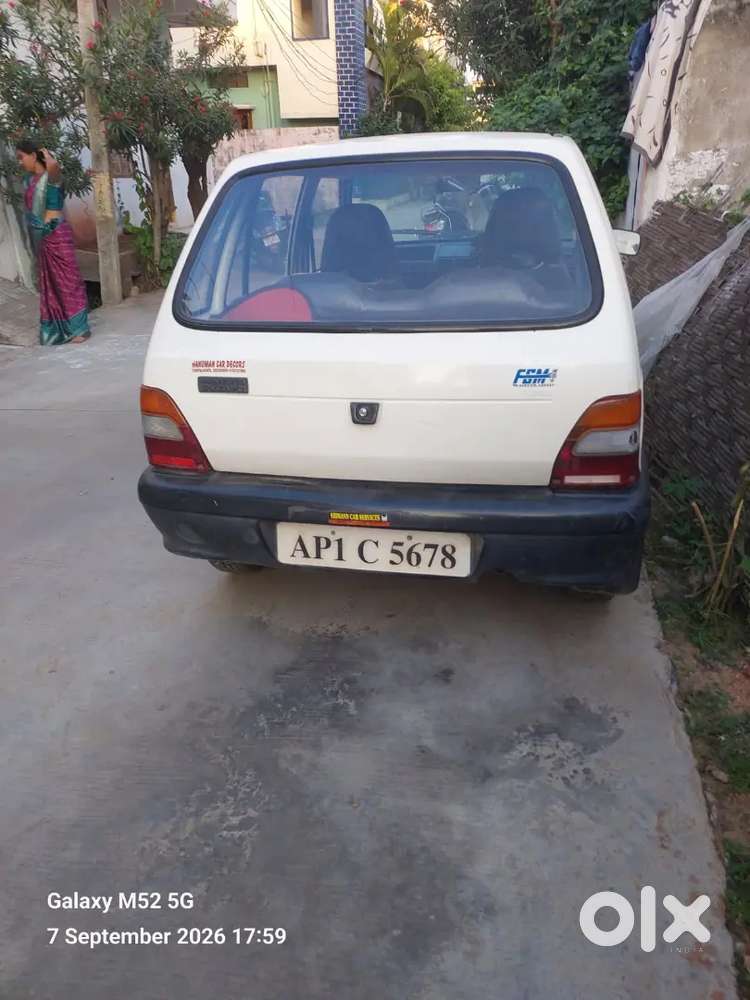 Maruti Suzuki 800 Model 1999 Validity Upto 2027