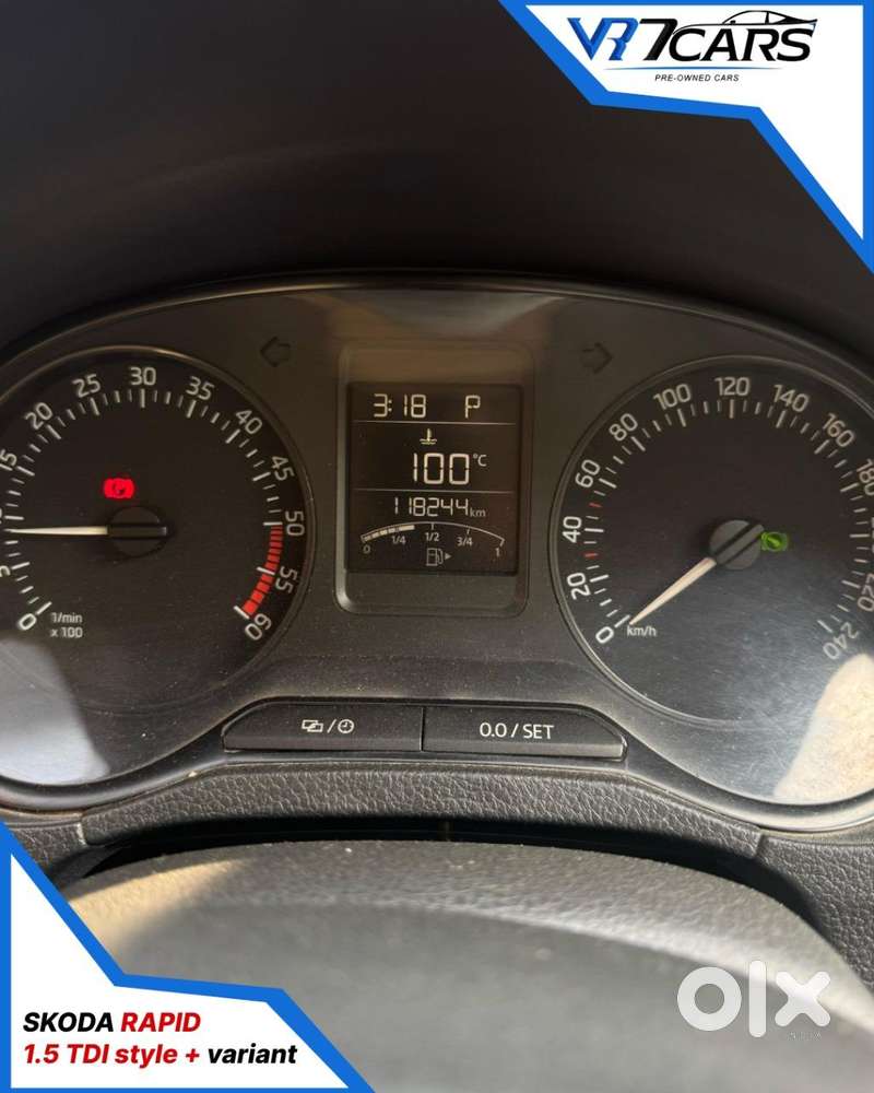 Skoda Rapid [2016-2020] 1.5 Style Plus Tdi At, 2017, Diesel