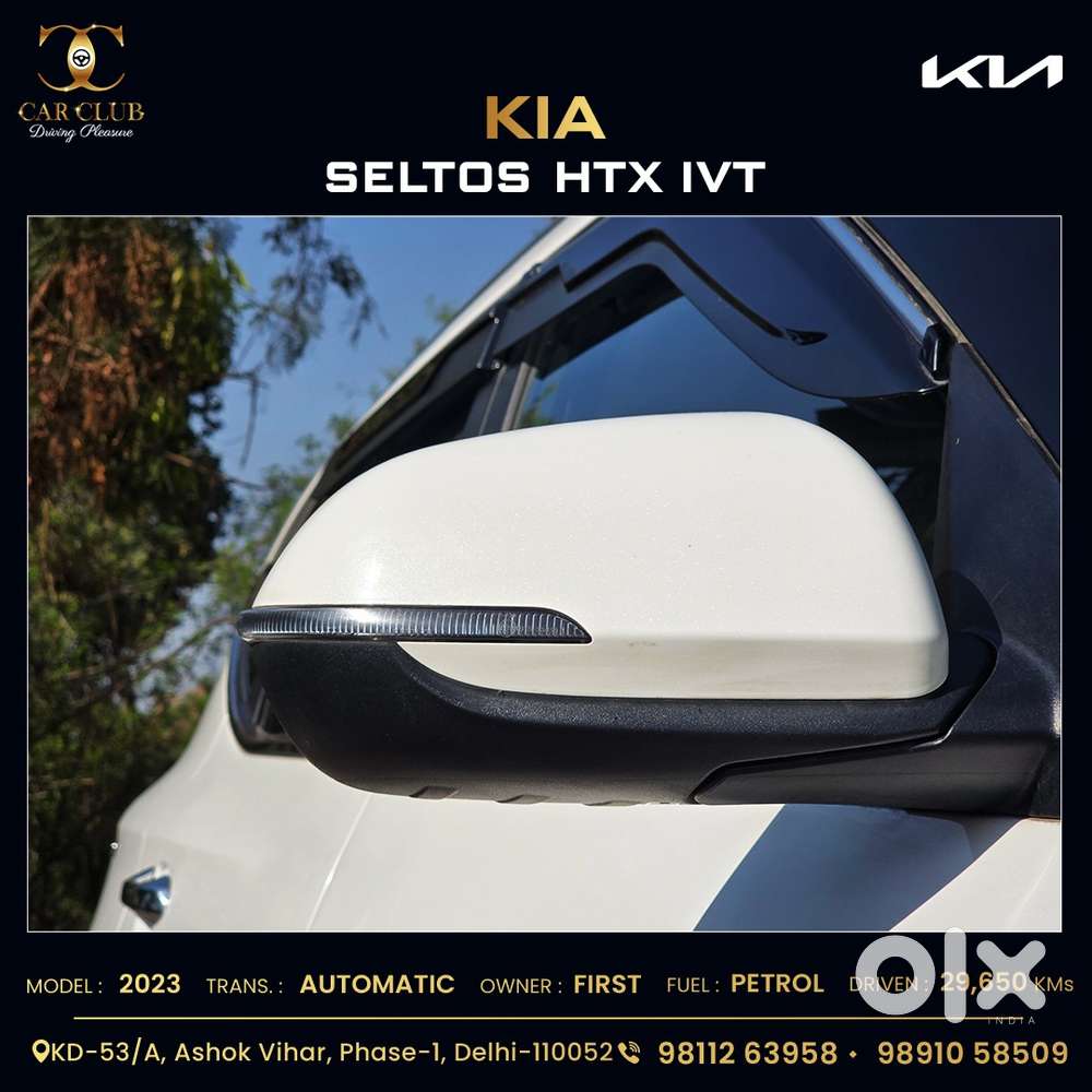 Kia Seltos 1.5 Htx Ivt Petrol Anniversary Edition, 2023, Petrol