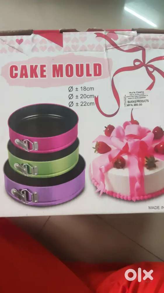 3in1 cake moulding