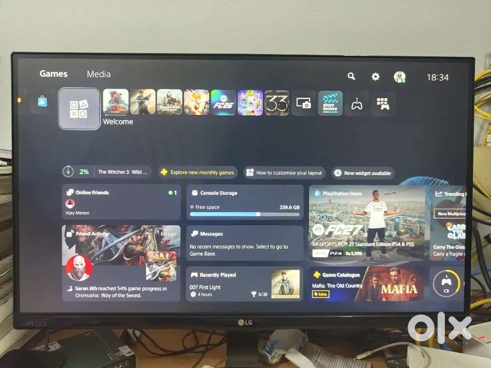 LG 22-Inch Full HD Monitor