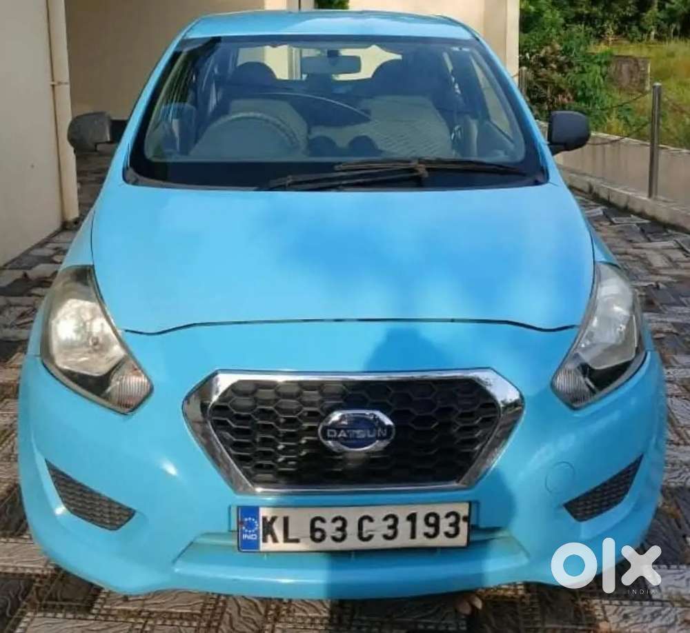Datsun Go 1.2 T 2014 Renault Nissan Sky Blue Colour Hatch Back For 5