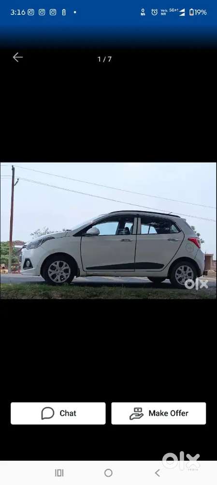 Hyundai Grand I10 2014 Diesel 100000 Km Driven Be