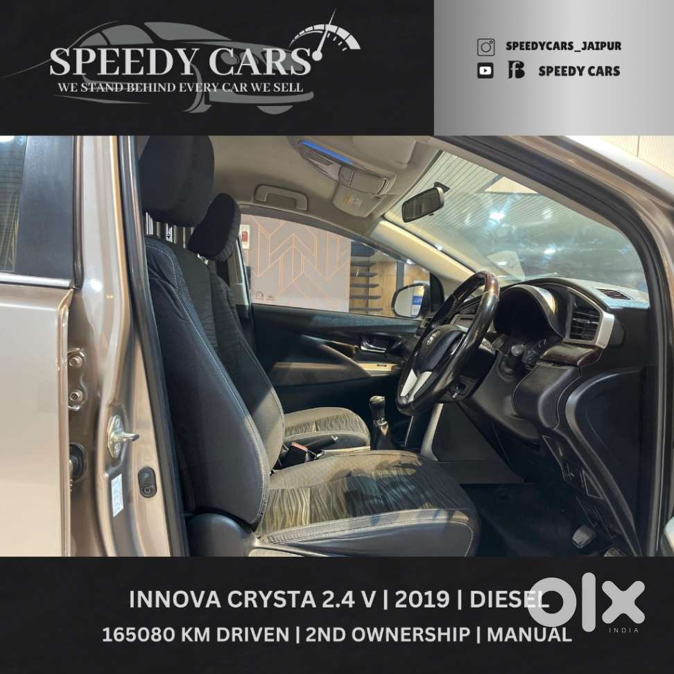 Toyota Innova Crysta 2.4 V 8 Str, 2019, Diesel