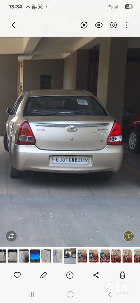 Toyota Etios 1.5 G 2012