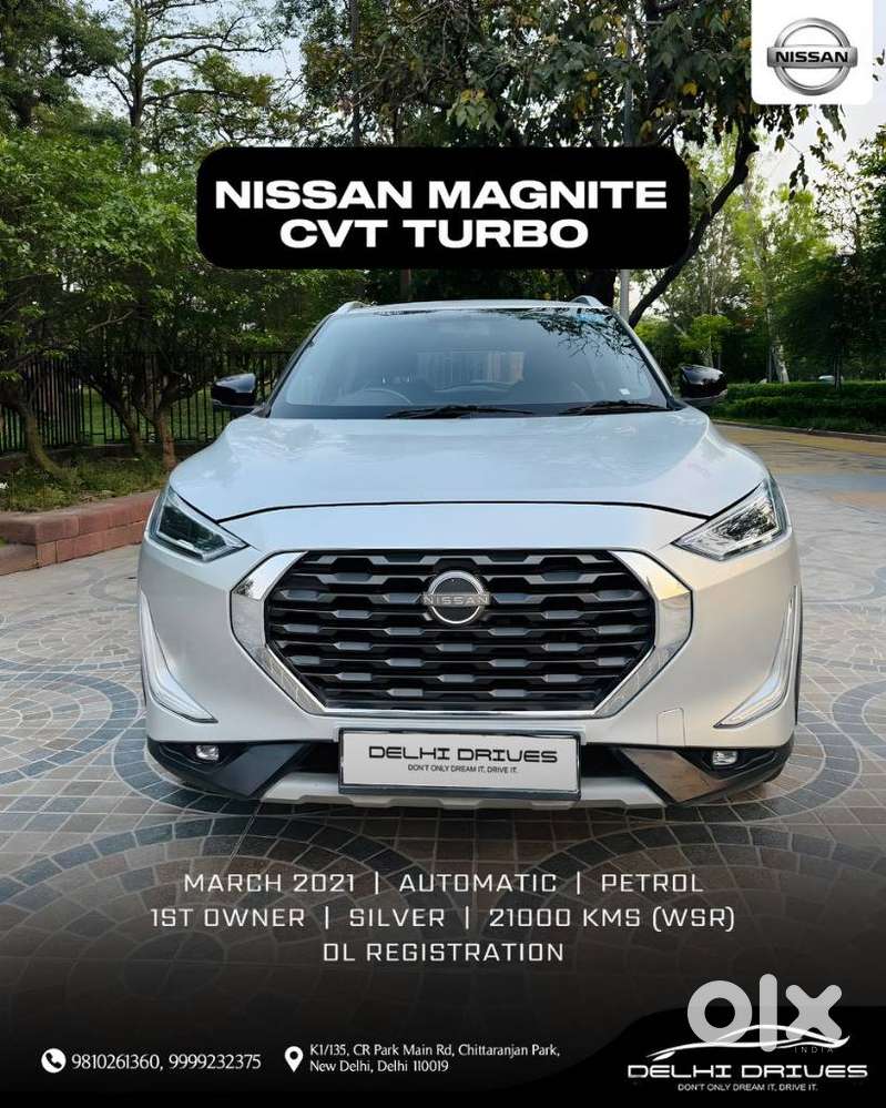 Nissan Magnite 1.0 Xv Turbo Cvt, 2021, Petrol