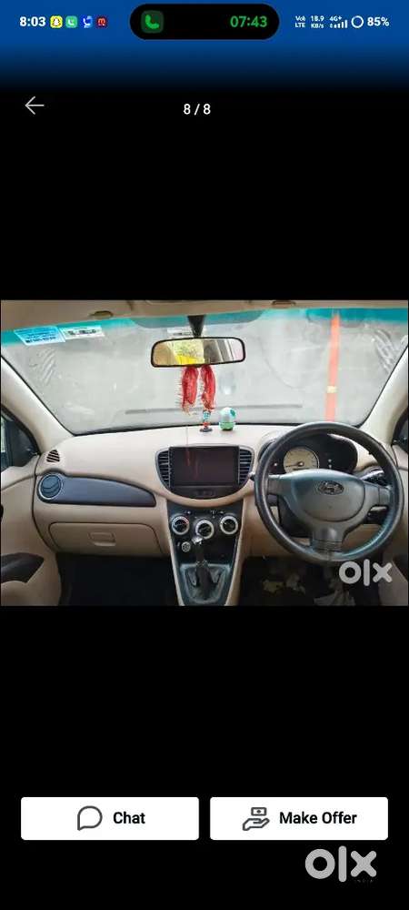 Hyundai I10 Sportz Petrol 2009 Top Model New Condition