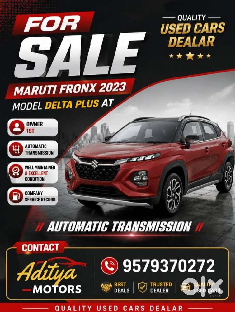 Maruti Suzuki Fronx Delta Plus 1.2 Ags, 2023, Petrol