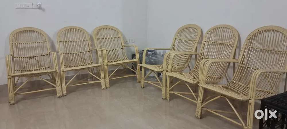 Bamboo chairs