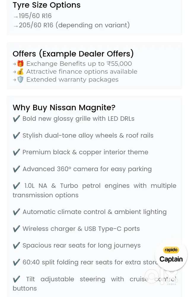 Nissan Magnite 1.0 Xl 2026