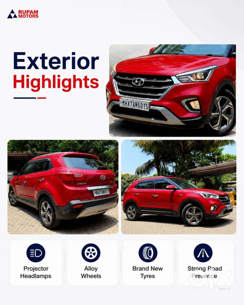 Hyundai Creta 1.6 Sx Plus Petrol At, 2019, Petrol