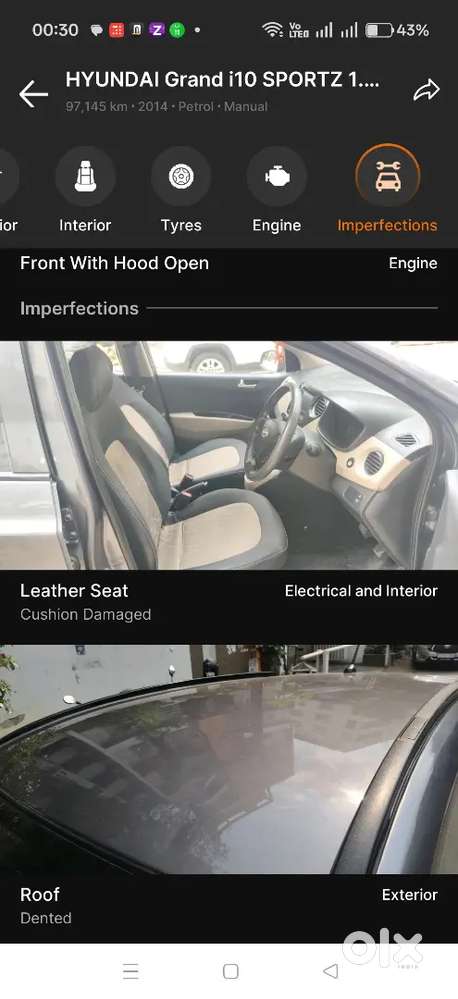 Grand I10 Sportz 1.2 Bsiv