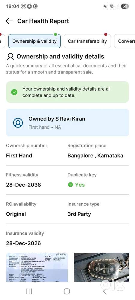 Dec2023 - Tata Nexon Diesel Well Maintained