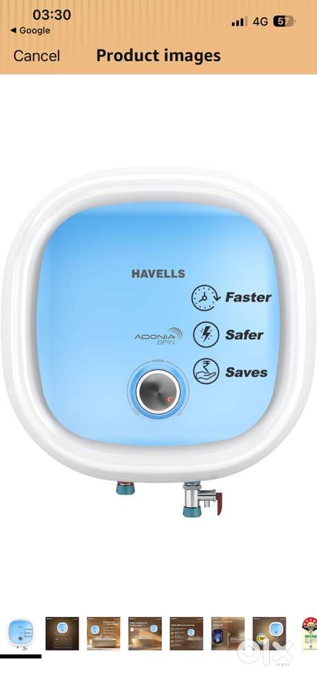 Havells Adonia Spin 25 Litre Storage Water Heater(Geyser)