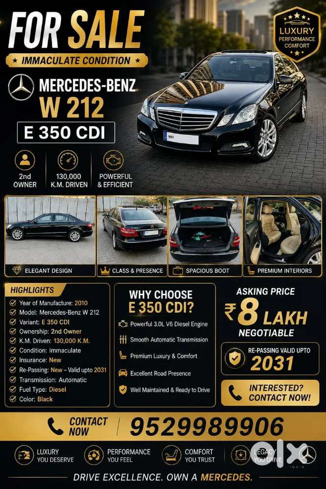 Mercedes-benz E350 Cdi(w212)
