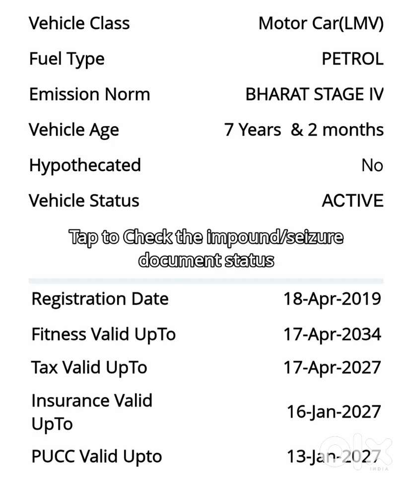 Hyundai Grand I10 2019 Petrol 16400 Km Driven