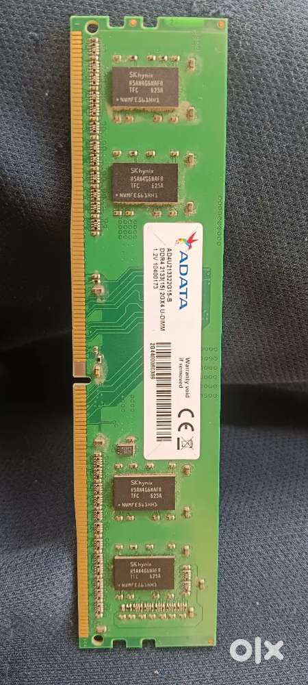 ADATA 2GB DDR4 2133MHz Desktop RAM (Model: AD4U213322G15-B).
