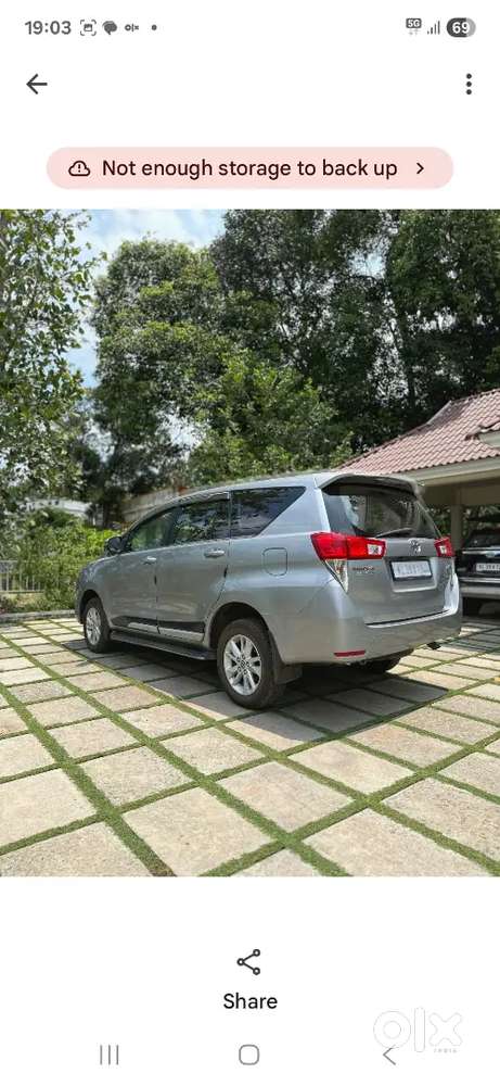 Toyota Innova Crysta 2019 Diesel 97000 Km Driven