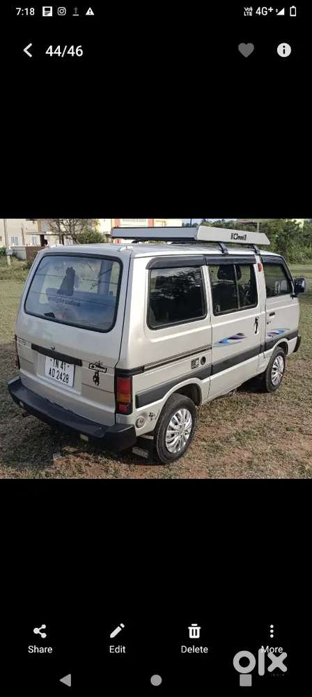 Maruthi Suzuki Omni Eight Seeter Book Paper Current