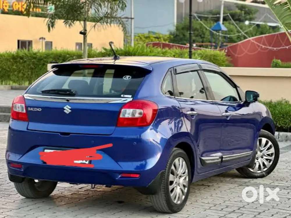 Premium Urban Blue Maruti Suzuki Baleno 2017 Petrol 51000 Km Driven