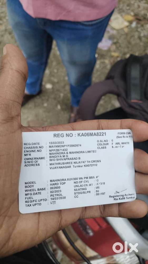 Mahindra Xuv300 W6, 2023, Petrol