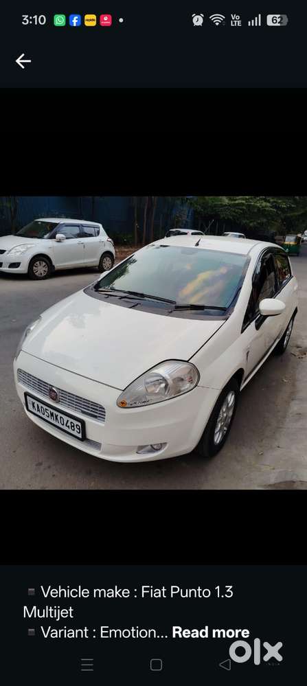 Fiat Punto Emotion 1.2, 2011, Petrol