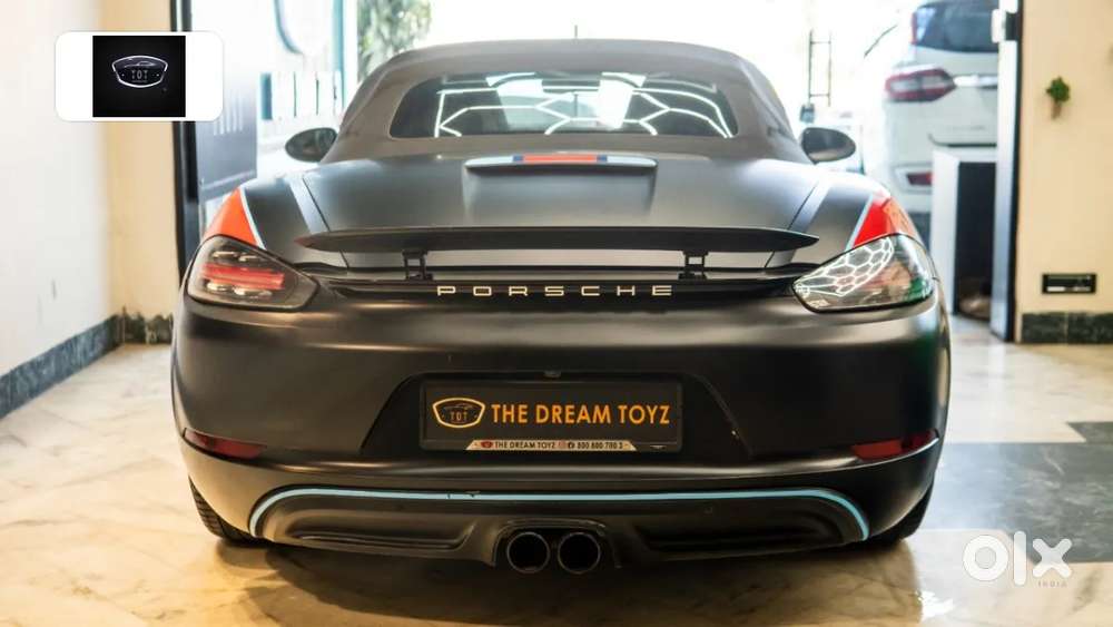 Porsche 718, 2017, Petrol