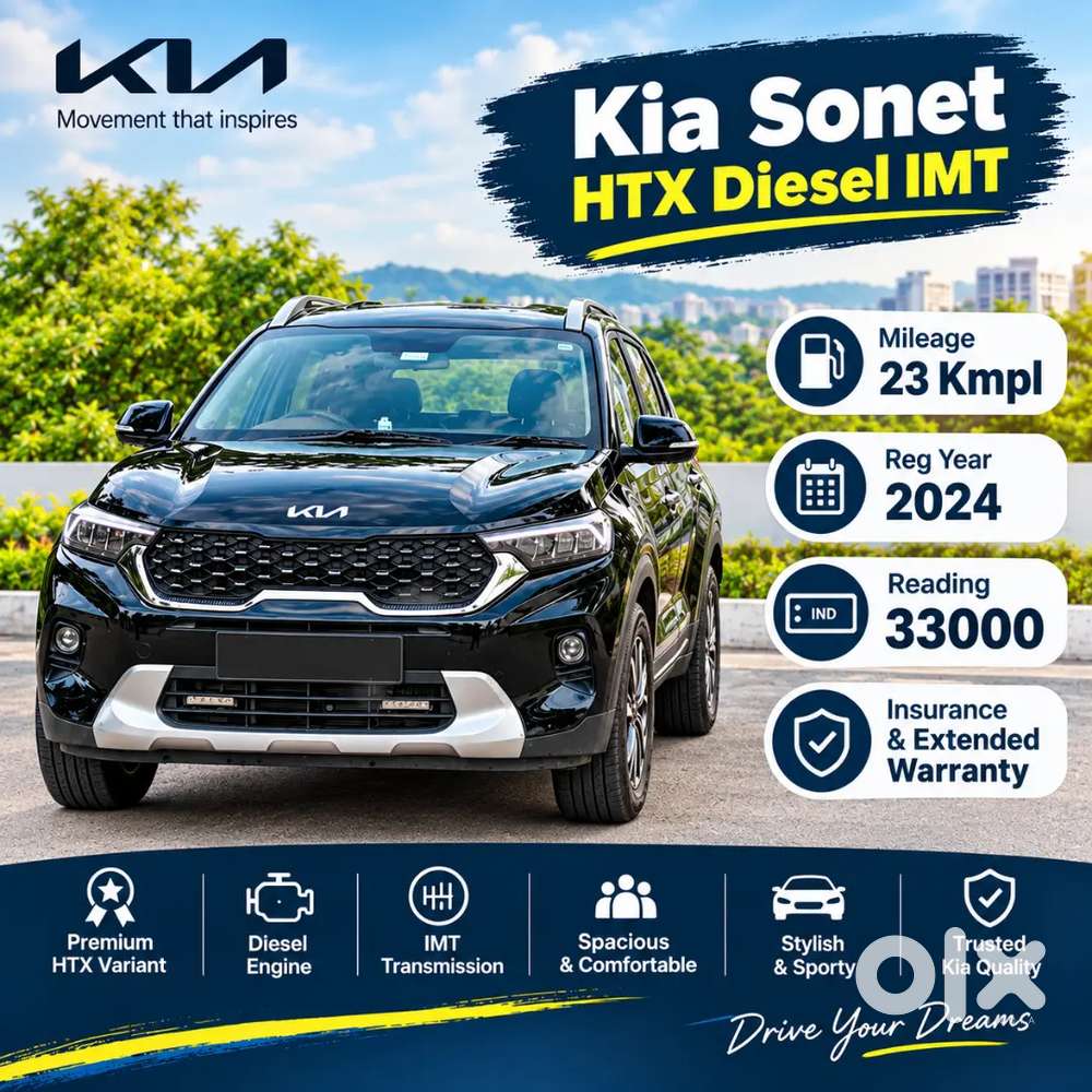 Kia Sonet 1.5 Htx  Imt Diesel 2024