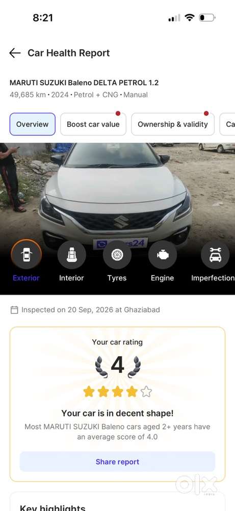 Maruti Baleno Delta 2024