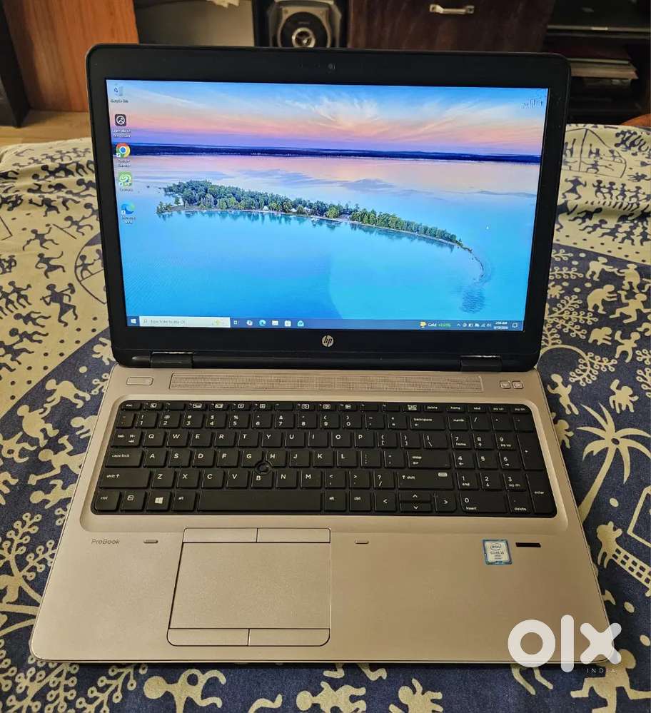 Laptop hp probook , intel i5 6th gen ,256gb ssd ,16 gb ddr4 ram