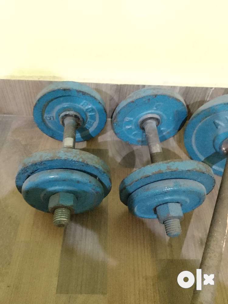 Olx discount weights dumbbells