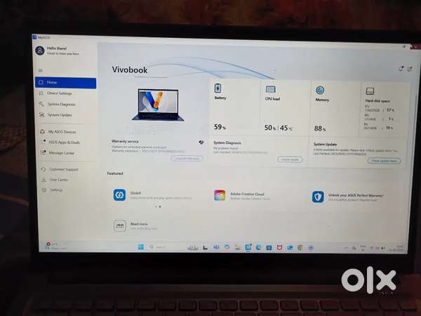 ASUS VIVOBOOK 14 Under Sell @ 26000 with 3 Year Warranty