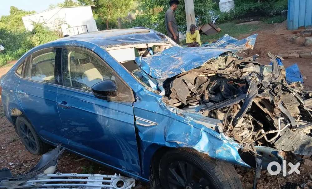 Skoda Slavia 2022 Total Loss Accident