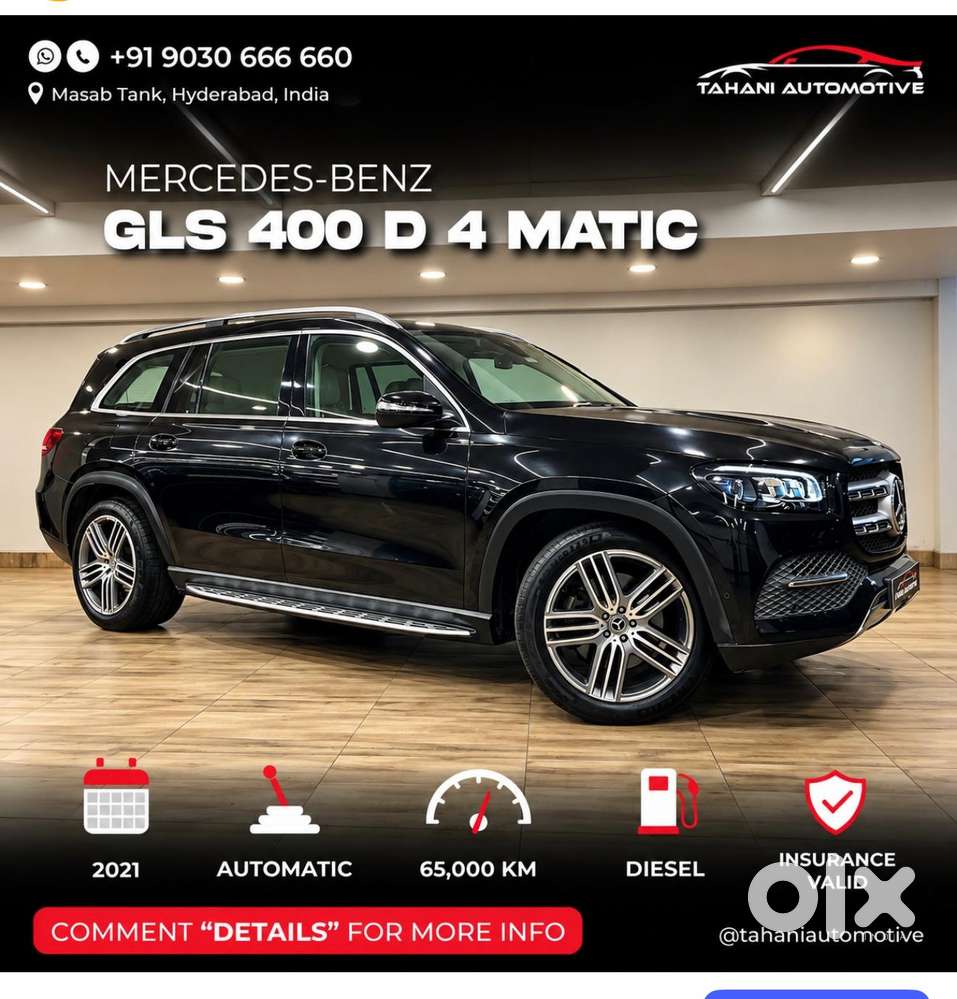 Mercedes-benz Gls 400d 4matic, 2021, Diesel
