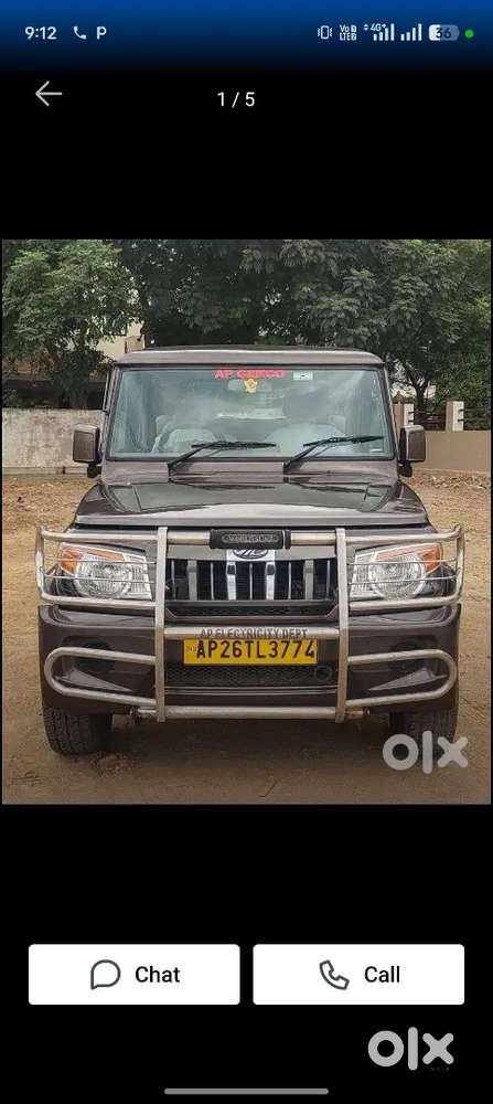 Mahindra Bolero 2018 Diesel 120000 Km Driven