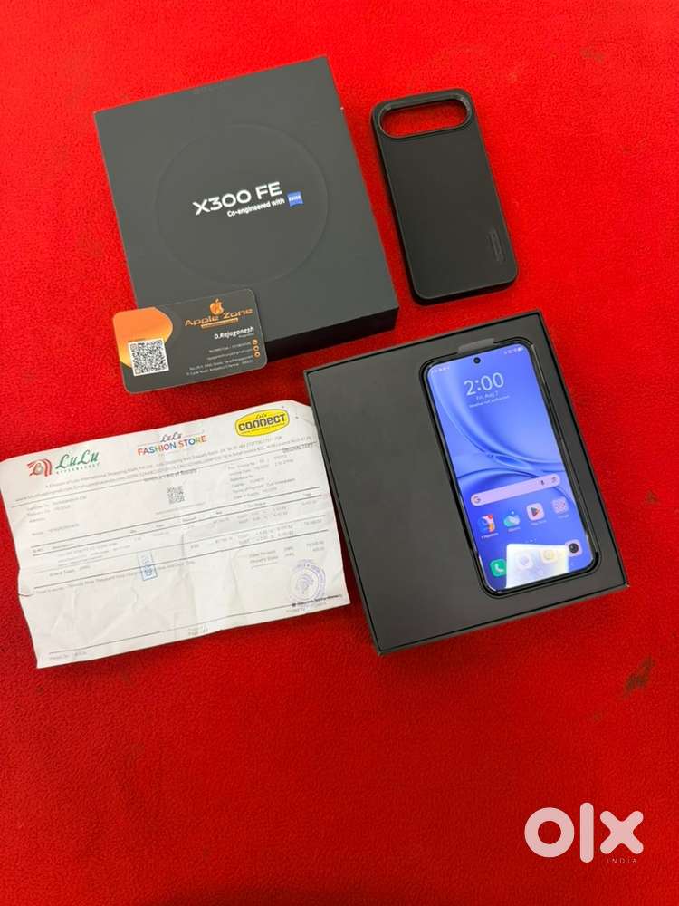 Vivo X300 FE Black 5G (12 gb,256 gb)