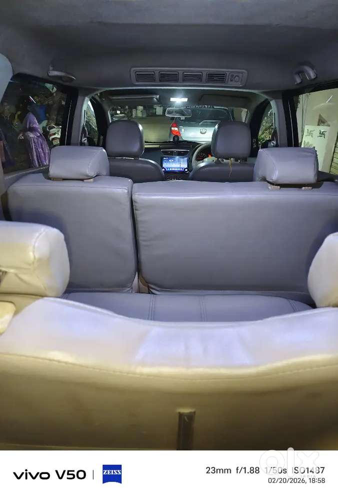 Ertiga Vxi Year 2015 April White Colour Petrol In Excellent Condition.