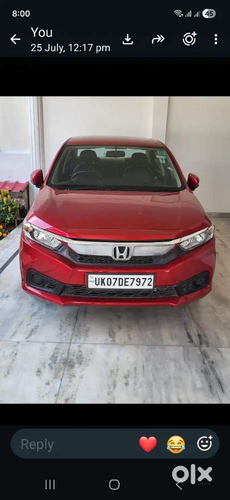 2018 Honda Amaze Mt Petrol Car