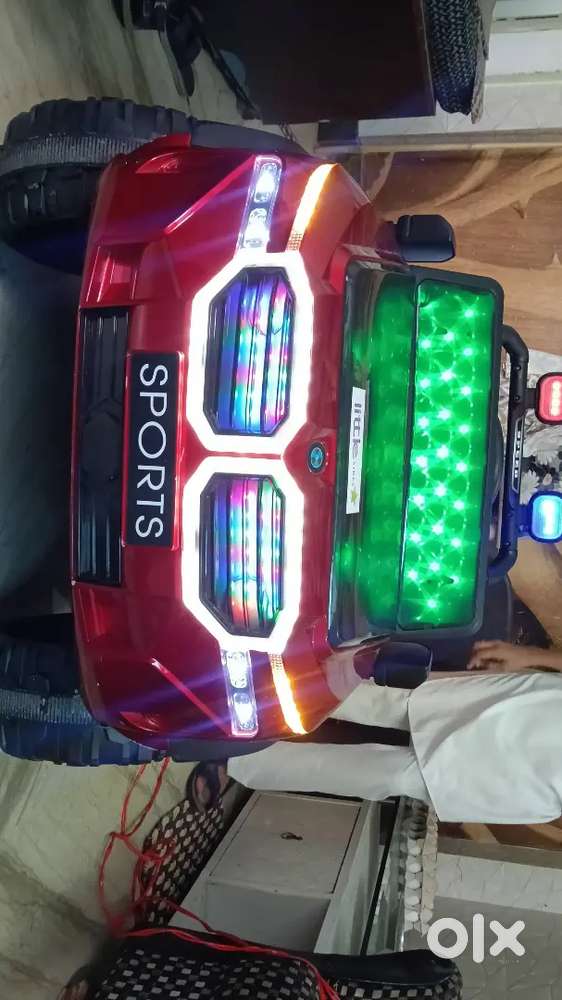 Kids Car full size and remote control also
