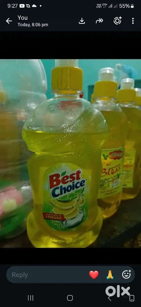 Liquid dish wash (Best choice brand)