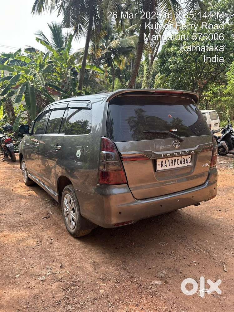 Toyota Innova 2012 Diesel Manual