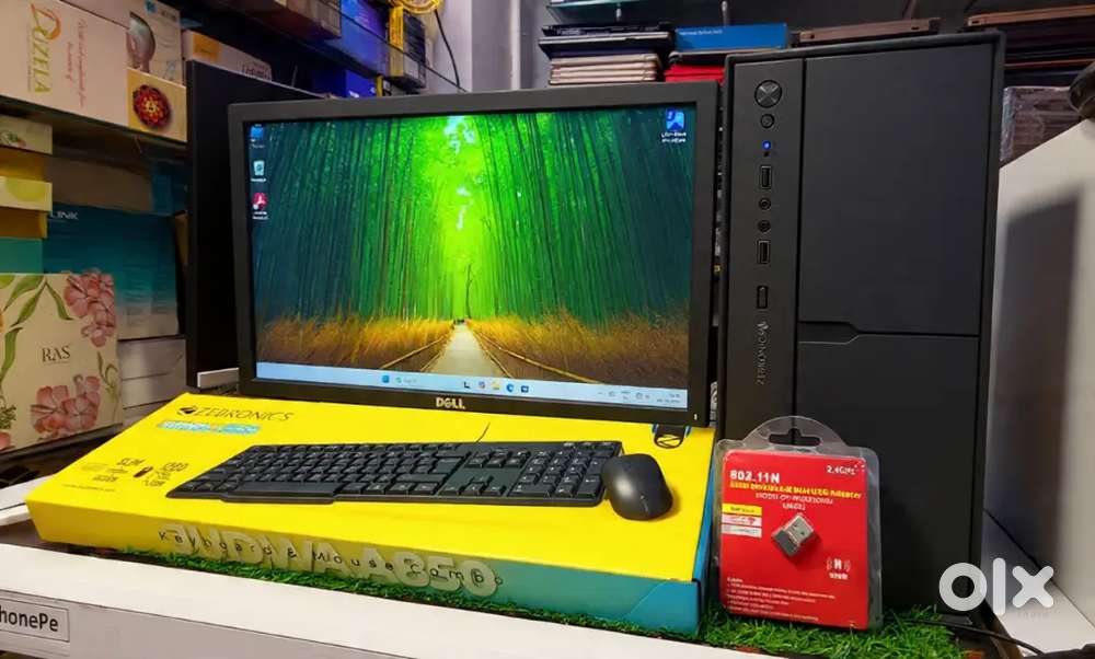 i7 3rd gen 12gb ram 128gb 500gb hdd 1gb graphics 19inch monitor