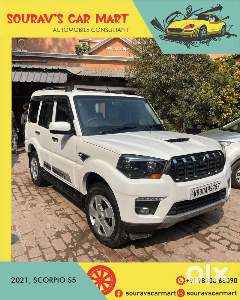 Mahindra Scorpio S5 Plus, 2021, Diesel